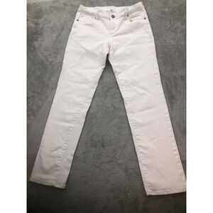 KUT from the Kloth Womens White Katy Boyfriend‎ Jeans Size 6 Denim Pants